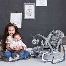 Шезлонг Lorelli Eliza Beige Daisy